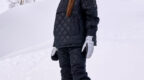 Mint Chalida, Thai actor and model, Snowboarding in Niseko, Hokkaido